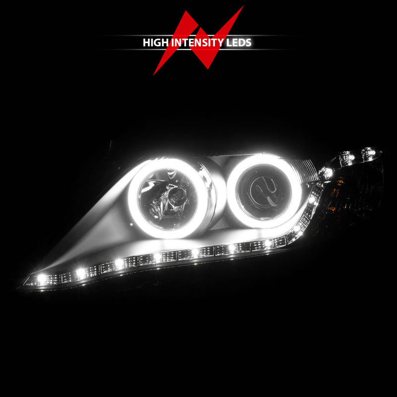 ANZO 121442 2010-2011 Toyota Camry Projector Headlights w/ Halo Black (CCFL)