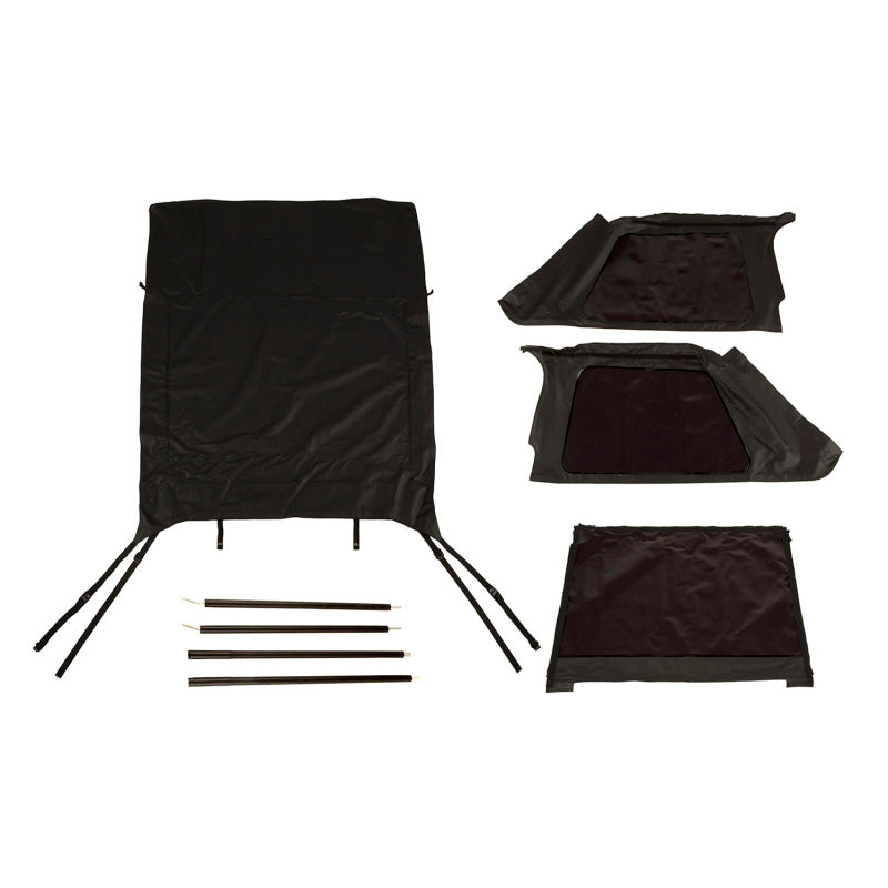 Rugged Ridge 13790.34 Montana Top Bowless Black Diamond 04-06 LJ