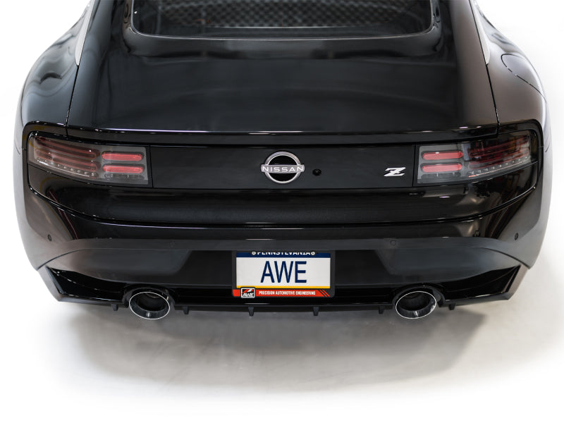 AWE Tuning 3020-32400 AWE 2023 Nissan Z RZ34 RWD Track Edition Catback Exhaust System w/ Chrome Silver Tips