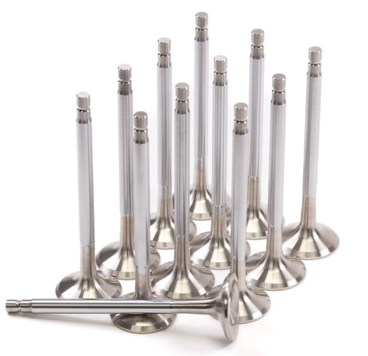 GSC Power Division 2145-12 GSC P-D Nissan RB26DETT 31.15mm Head +1mm OS 101.74mm Long Exhaust Valve - Set of 12
