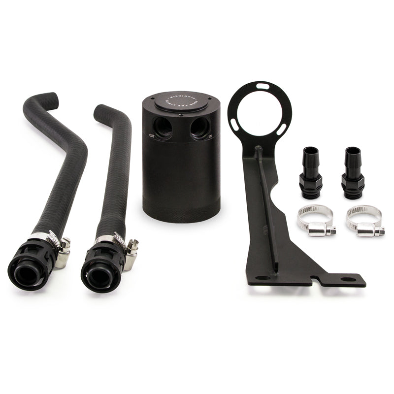 Mishimoto MMBCC-FIST-14PBE 2014+ Ford Fiesta ST Baffled Oil Catch Can Kit - Black