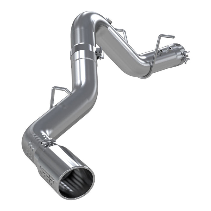 MBRP S6059AL 2020+ GMC/Chevy 2500/3500 6.6L Duramax 4in Mand Bent Tubing AL-Ser Cat Back Single Side - Alum