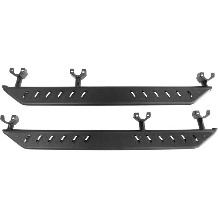 Westin 42-6015 /Snyper 07-17 Jeep Wrangler Unlimited Triple Tube Rock Rail Steps - Textured Black