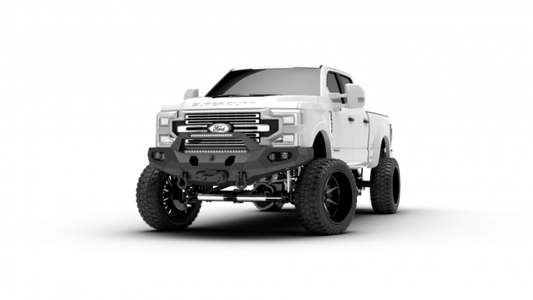 Road Armor 6172EF3B 2017 Ford F250 Evolution Front Winch Bumper With Sheet Metal Pre Runner
