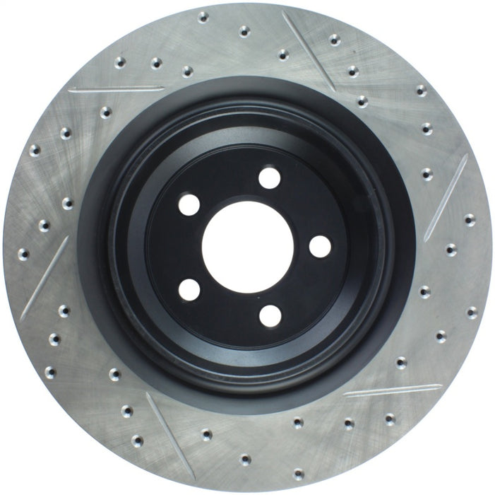 Stoptech 127.63064R StopTech SportStop 06-09 Chrysler SRT-8 Rear Right Drilled & Slotted Rotor