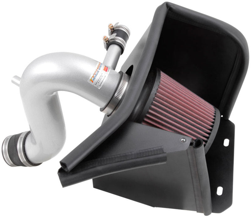 K&N Engineering 69-2549TS K&N 69 Series Typhoon Performance 13 Chrysler/Dodge 200/Avenger 2.4L Silver Cold Air Intake Kit