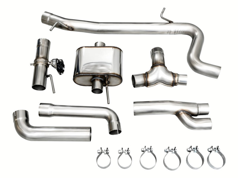 AWE Tuning 3025-31389 Audi 22-23 8Y RS3 Cat-Back SwitchPath Exhaust (No Tips)