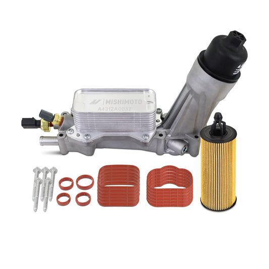 Mishimoto MMOFH-JK-12 12-18 Jeep Wrangler JK Aluminum Oil Filter Housing 3.6L