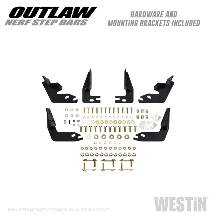Westin 58-53565 09-18 Dodge RAM 1500 Crew Cab Outlaw Nerf Step Bars