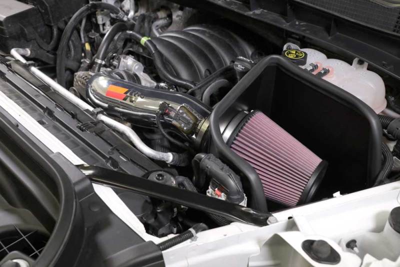 K&N Engineering 77-3110KP K&N 2019 Chevy Silverado / GMC Sierra 1500 V8-5.3/6.2L Performance Air Intake Kit