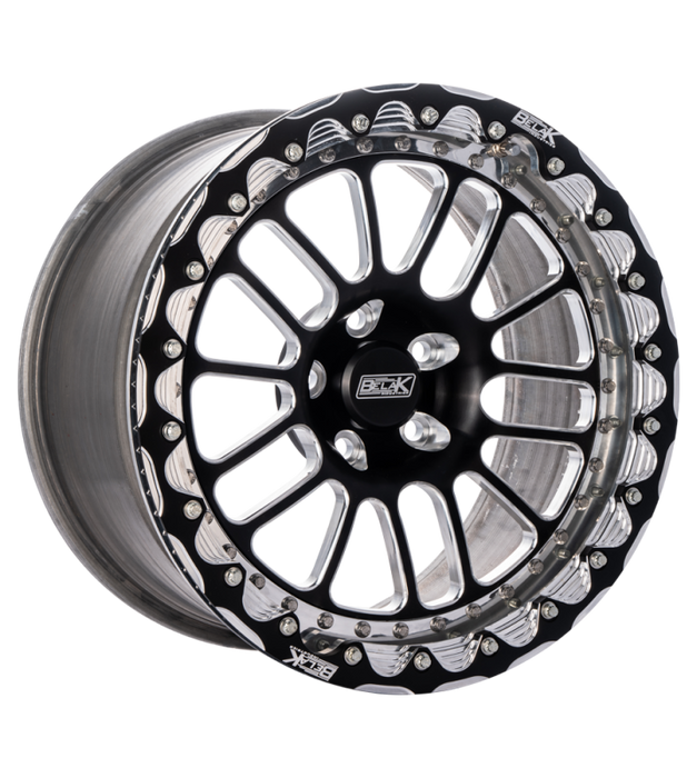 Belak Wheels 15105120S26BS-SBL Belak 15x10 / 7in BS / 5x120 BP / High Pad / Series 2 Wheel - Single Beadlock