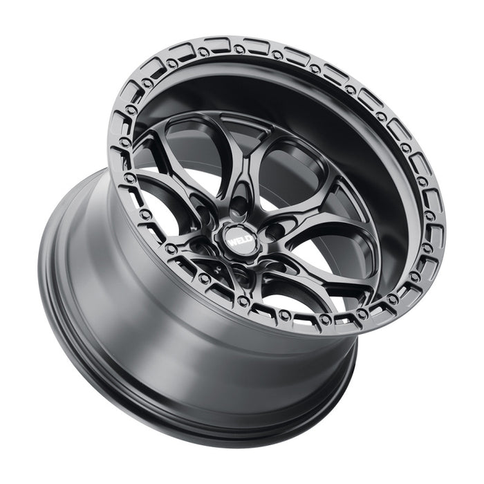 Weld W10809084575 Off-Road W108 20X9 Ledge 6X139.7 ET20 BS5.75 Satin Black / Black Ring 106.1