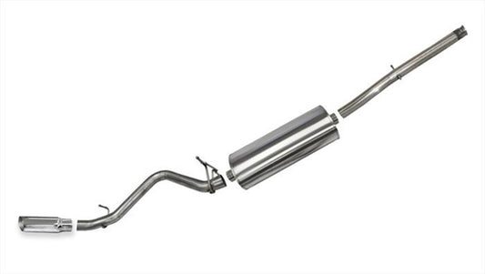 CORSA Performance 24874 Corsa 2014-19 Chevy Silverado Cred Cab/Standard Bed 1500 5.3L V8 Polished Sport Single Side Exhaust