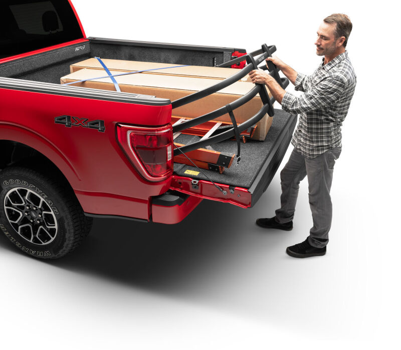 AMP Research 74813-01A 04-22 Ford F-150 (Excl. 04 Heritage) / 07-21 Toyota Tundra Bedxtender HD Max - Black