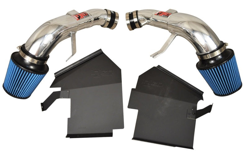 Injen SP1999P 14 Infiniti Q50 3.7L V6 Polished Dual Short RAM Intake w/ MR Techn and Heat Shields