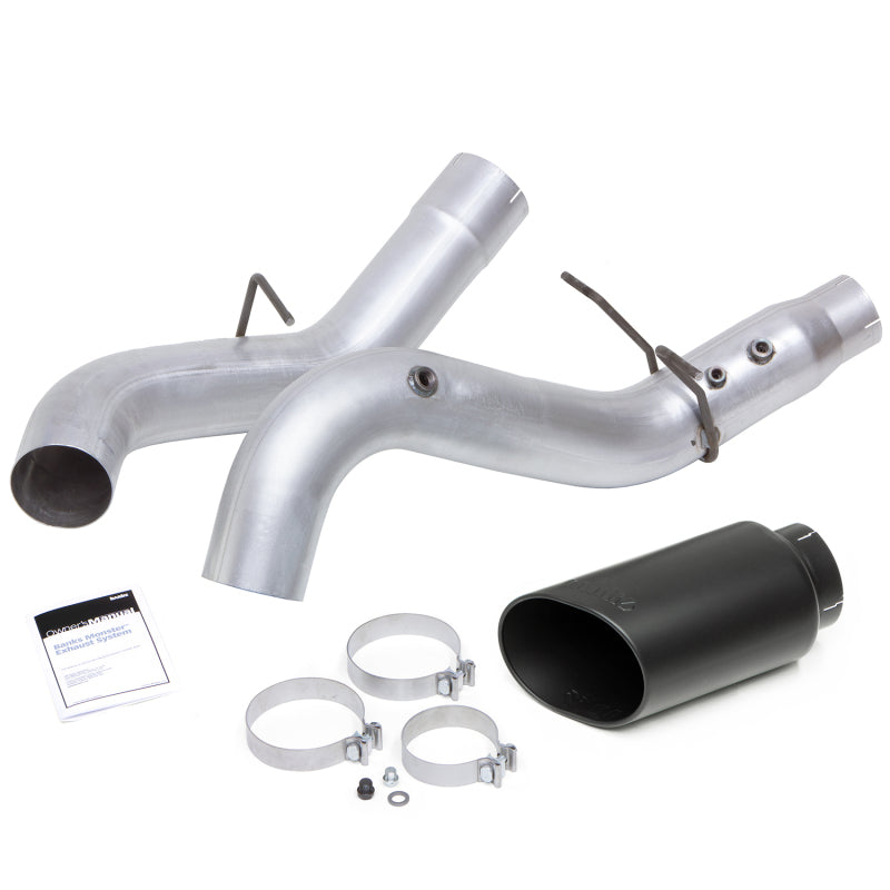 Banks Power 48997-B 20-21 Chevy/GMC 2500/3500 6.6L Monster Exhaust System - Black Tip