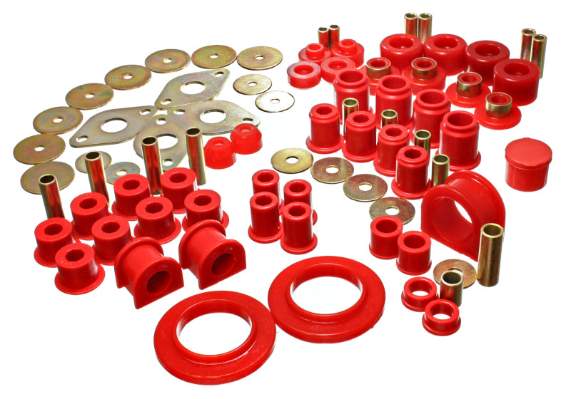 Energy Suspension 8.18107R 01-04 Toyota Tacoma Red Hyper-Flex Master Bushing Set