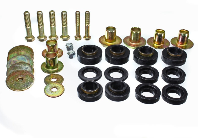 Energy Suspension 3.4144G Firebird Body Mount Set - Black