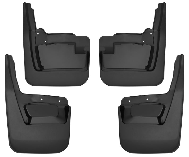 Husky Liners 58276 19-23 GMC Sierra 1500 Custom-Molded Front and Rear Mud Guards