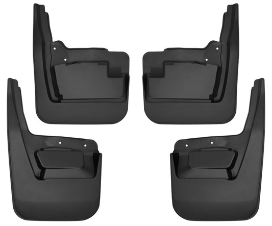 Husky Liners 58276 19-23 GMC Sierra 1500 Custom-Molded Front and Rear Mud Guards