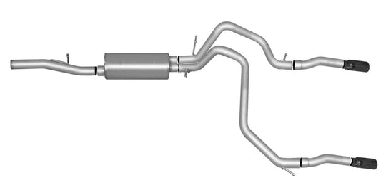 Gibson 65669 10-19 Chevrolet Tahoe LS 5.3L 2.25in Cat-Back Dual Split Exhaust - Stainless