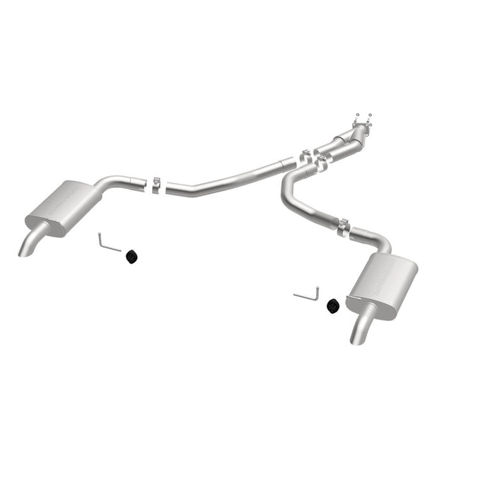 Magnaflow 16710 MagnaFlow 75-79 Chevy Corvette V8 5.7L Dual Split Rear Exit Stainless Cat-Back Perf Exhaust