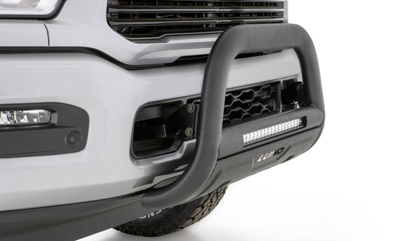 LUND 47121216 Lund 19-22 Chevrolet Silverado 1500 (Excl. 2019 LD) Bull Bar w/ Light & Wiring-Blk - Black
