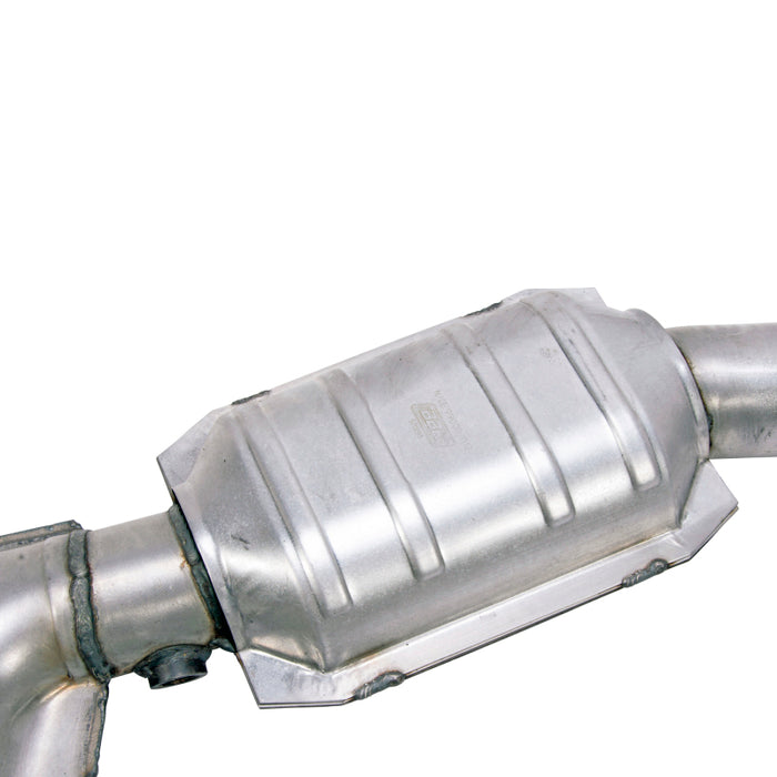 Bbk Performance BBK1638 2-1/2 Off-Road Mid Pipe w/Converters - GT/Cobra