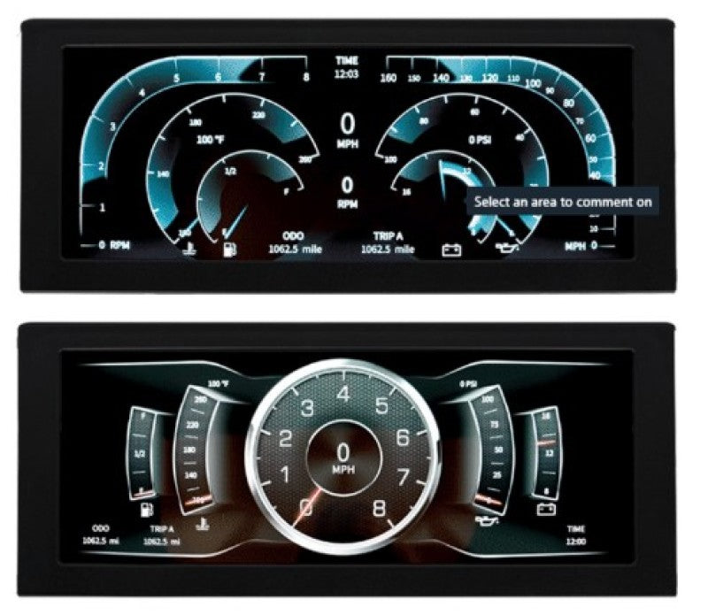 AutoMeter 7005 Autometer 82-87 Monte Carlo/El Camino/Malibu InVision Digital Instrument Display Color LCD