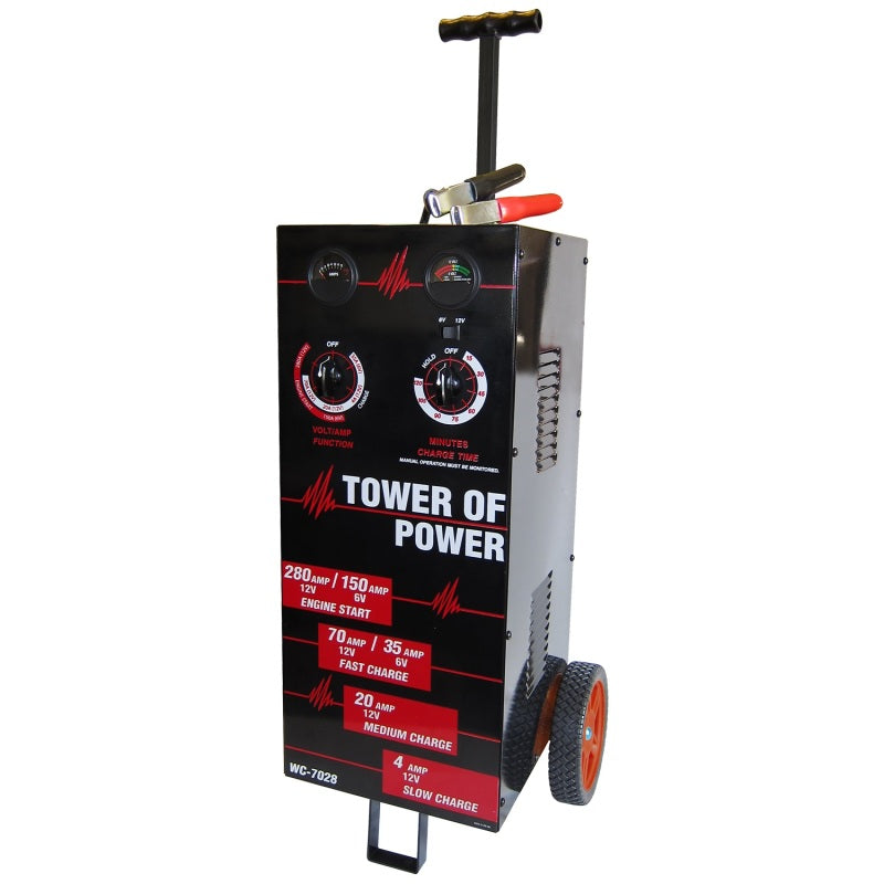 AutoMeter WC-7028 Autometer Wheel Charger Tower of Power Man 70/30/4/280 AMP