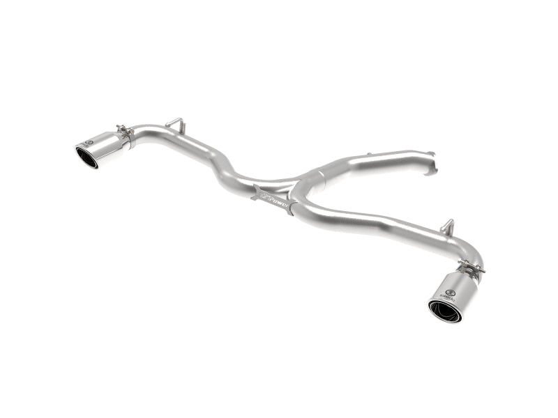 aFe 49-37002-1P Takeda 3in-2.5in SS Axle-Back Exhaust w/Polished Tips 2018 Hyundai Elantra GT Sport I4-1.6L(t)