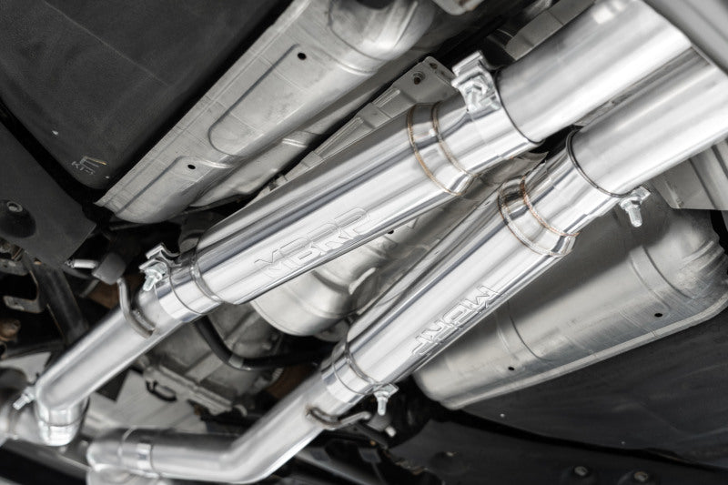 MBRP S4405304 16-22 Infiniti Q50 3.0L RWD/AWD 3in Cat-Back Dual Split Rear Street Version T304