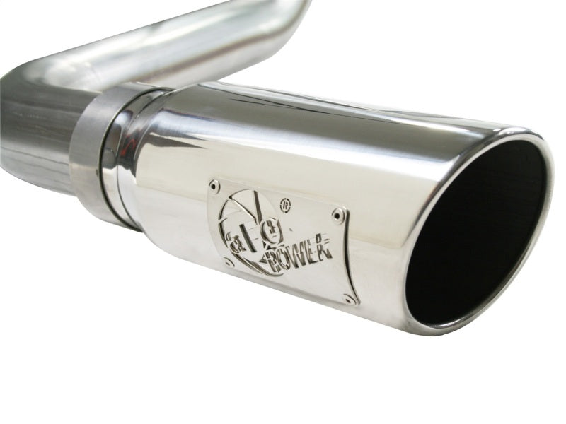 aFe 49-46006-P MACHForce XP Exhaust Cat-Back SS-409 07-09 Toyota Tundra V8-5.7L w/ Polished Tip