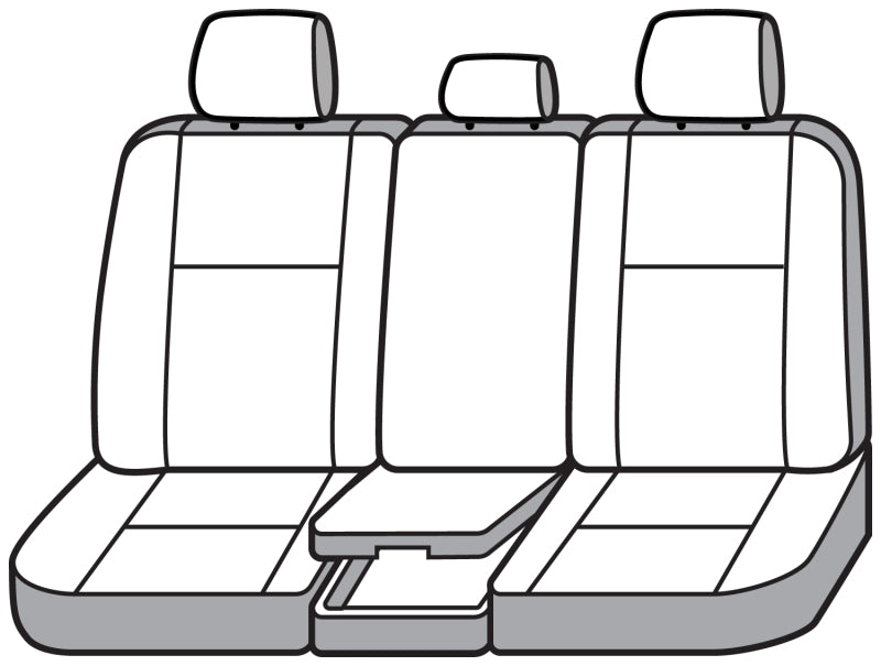 Covercraft GTF4348ABCOBK 23-24 Ford F250-F600 Carhartt Super Dux PrecisionFit Custom Front Row Seat Covers - Black