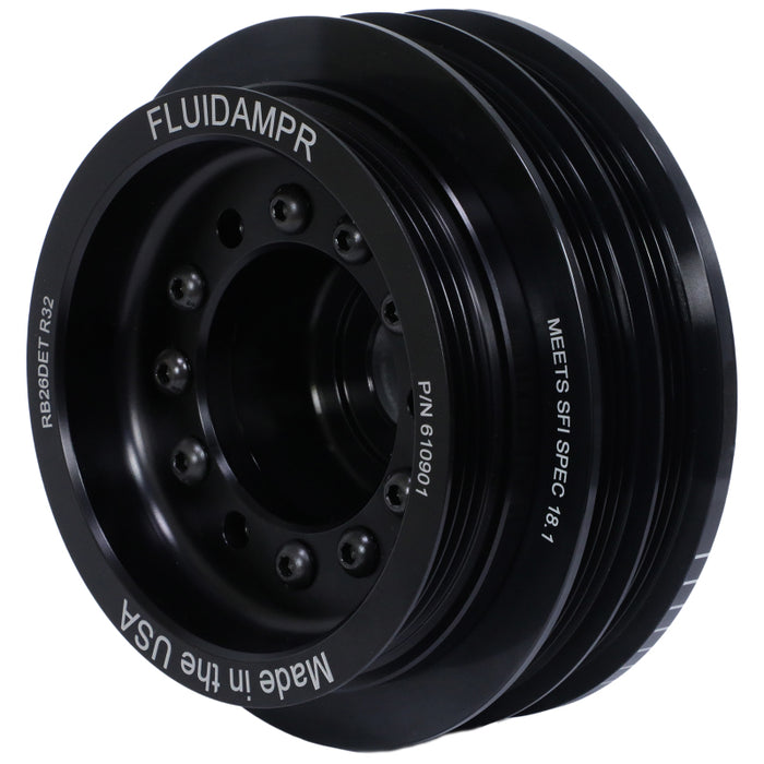 Fluidampr 610901 Nissan RB26DET Phase-1 BNR32 GT-R Steel Internally Balanced Damper