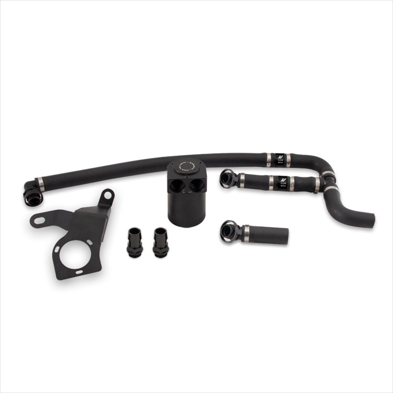 Mishimoto MMBCC-S4-18PBE 18+ Audi B9 S4/S5 Baffled Oil Catch Can- PCV Side