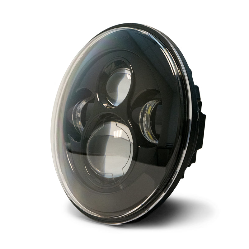 DV8 Offroad HL7JK-02 07-18 Jeep Wrangler JK LED Projector Headlights w/ Angel Eyes
