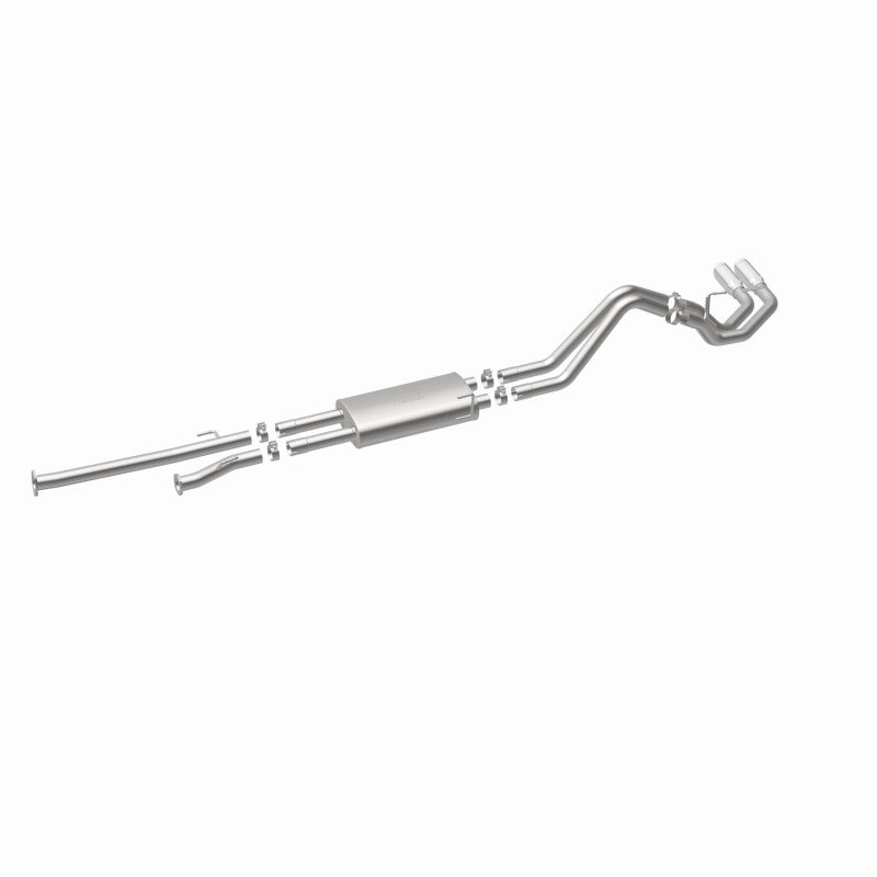 Magnaflow 15306 MagnaFlow 14 Toyota Tundra V8 4.6L/5.7L Stainless C/b Exhaust Dual same side pass. rear tire