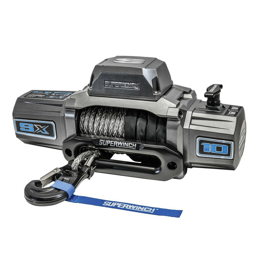 Superwinch 1710201 10000 LBS 12V DC 3/8in x 80ft Synthetic Rope SX 10000 Winch