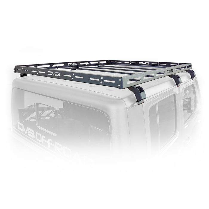 DV8 Offroad RRJL-02 07-18 Jeep Wrangler JK 4 DR / JL 2 DR & JT / 18+ Gladiator Roof Rack