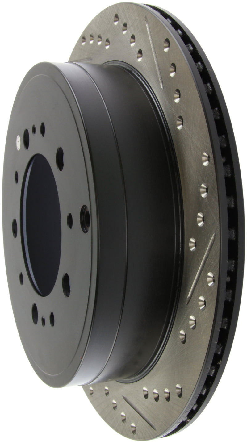 Stoptech 127.44157L StopTech Slotted & Drilled Sport Brake Rotor