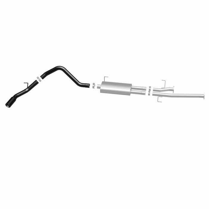 Magnaflow 15367 MagnaFlow Cat-Back Exhaust 14-16 Toyota Tundra V8 4.6/5.7L 3in SS Black Tips Single Side Exit