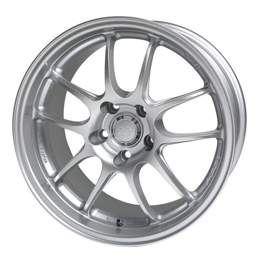 Enkei 460-880-6640SP PF01A 18x8 5x114.3 Bolt Pattern 40mm Offset 75 Bore Dia Silver Wheel