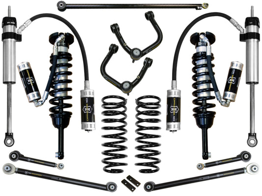 ICON K53056T 03-09 Toyota 4Runner/FJ 0-3.5in Stage 6 Suspension System w/Tubular Uca