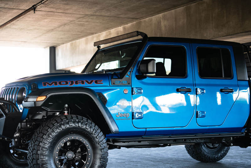 DV8 Offroad LBJL-07 20-22 Jeep JL 392 & JT Mojave A-Pillar Light Bar Mount