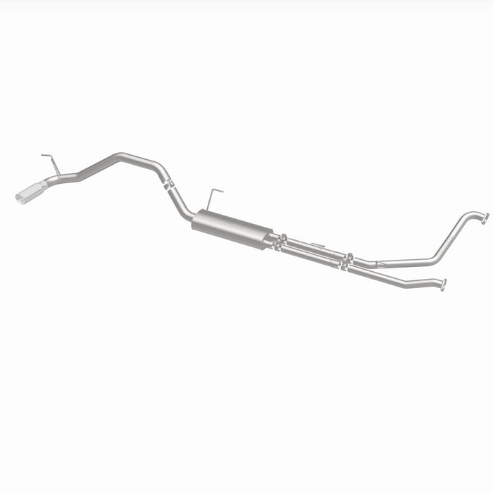 Magnaflow 19421 MagnaFlow CatBack 07-15 Nissan Titan V8 LGAS/LFLEX Single MF Polished Stainless Exhaust