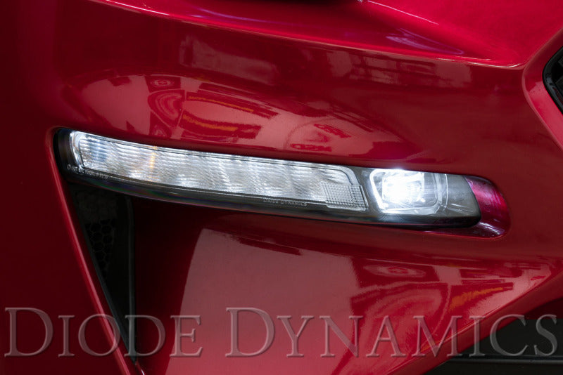 Diode Dynamics DD5132 Elite Series Combination Fog Lamp for 18-21 Ford Mustang - Cool - White (Pair)