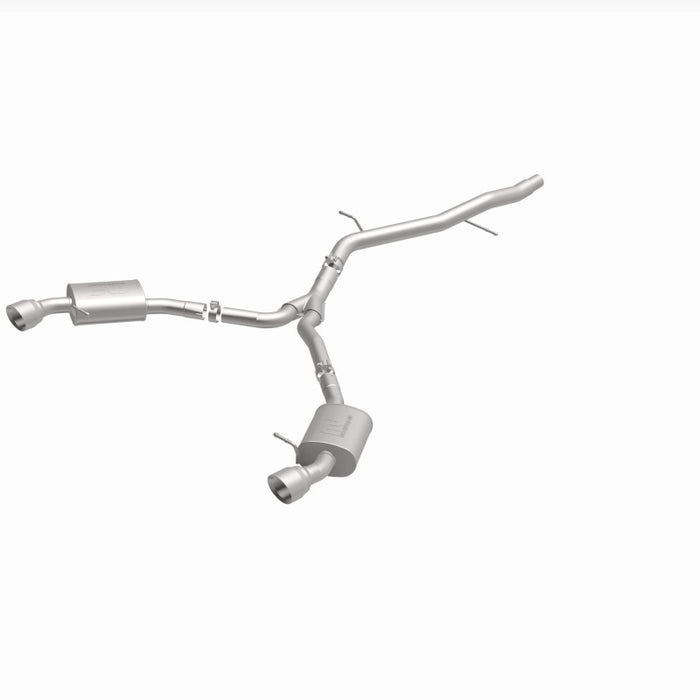 Magnaflow 19390 MagnaFlow 18-19 Audi A5 Dual Exit Polished Stainless CatBack Exhaust - 3in Main Piping Diameter