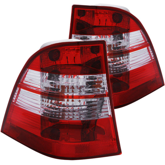 ANZO 221134 1998-2005 Mercedes Benz M CLASS W163 Taillights Chrome