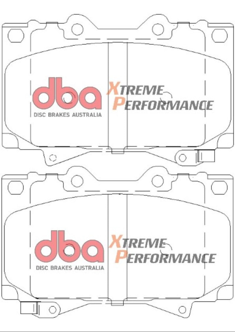 DBA DB1365XP 00-07 Toyota Land Cruiser XP650 Front Brake Pads
